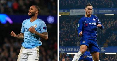 Comparing Raheem Sterling’s Man City record with Hazard’s at Chelsea