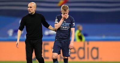Previous transfer call may force Pep Guardiola’s hand if Oleksandr Zinchenko leaves Man City
