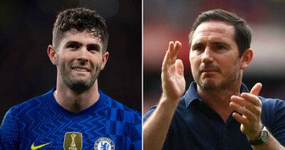Frank Lampard sends message to Christian Pulisic over potential Chelsea exit