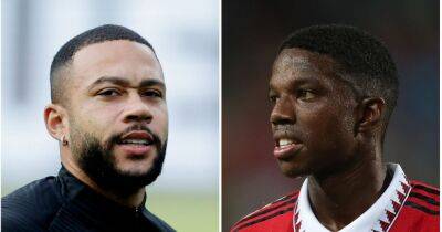 Memphis Depay sends message to Tyrell Malacia over Manchester United transfer