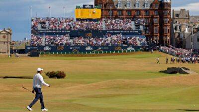 Tiger Woods misses cut after finishing the second round of the Open Championship 3-over