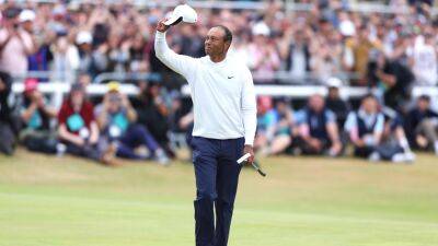Open Championship 2022: Tiger Woods' bid ended as he misses cut on emotional day on Old Course at St Andrews - eurosport.com - Scotland