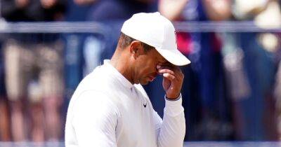 Tiger Woods - Tiger Woods in tearful Open exit as golf legend admits it could be his last time at St Andrews - dailyrecord.co.uk - Scotland - Usa - county Woods