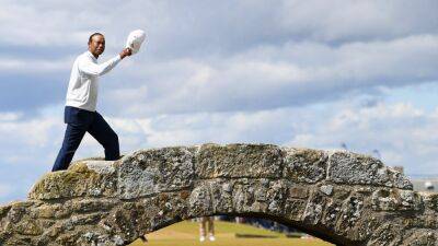 Emotional Tiger admits he's probably played last Open at St Andrews