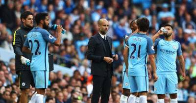 Only 2 players remain from Pep Guardiola's first Man City XI as Sterling leaves for Chelsea