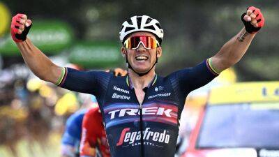 Tour de France 2022 - Mads Pedersen sprints to stunning Stage 13 victory in Saint-Etienne drama
