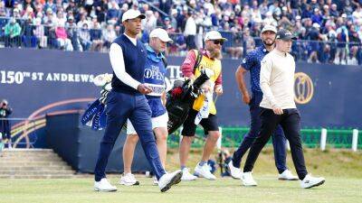 Tiger Woods’ emotional walk at St Andrews gave me goosebumps – Matt Fitzpatrick