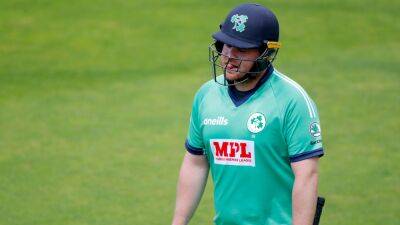 Paul Stirling - Blair Tickner - Matt Henry - George Dockrell - Henry Nicholls - Martin Guptill - Harry Tector - Paul Stirling shines as Ireland fall just short of first win against New Zealand - bt.com - Ireland - New Zealand -  Dublin