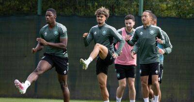 Callum Macgregor - Anthony Ralston - 5 things we spotted at Celtic training as Jota leads the way in Lennoxtown wacky races - dailyrecord.co.uk - Scotland -  Lennoxtown