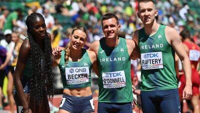 Ireland into World Championship 4x400m relay final after a stunning display - rte.ie - Germany - Spain -  Tokyo - Ireland - state Oregon - Jamaica - Dominica
