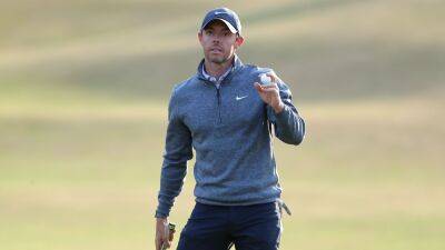 Rory McIlroy delighted to be in Open contention heading into the weekend