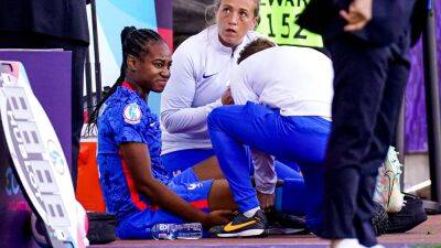 Marie-Antoinette Katoto has been forced to withdraw from Euro 2022 after sustaining a knee injury