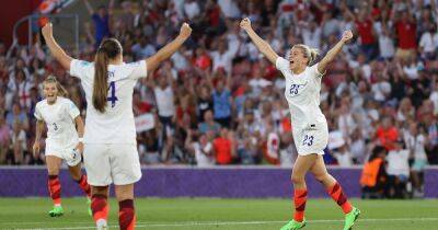 Man United's Alessia Russo grabs a brace as England cruise past Northern Ireland in Euro 2022