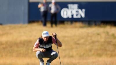 Tee times for the third round of The Open at St. Andrews