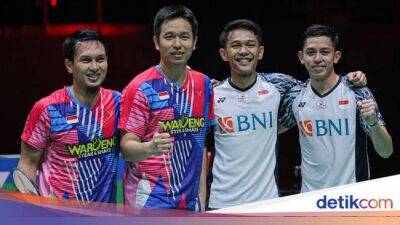 Singapore Open 2022: 4 Wakil di Semifinal, Ganda Putra RI Ukir Sejarah