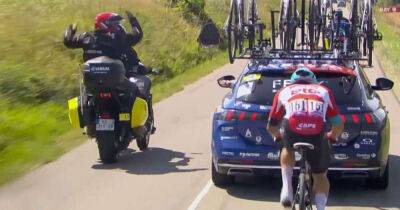 Caleb Ewan - Ewan, Alpecin-Deceuninck fined for drafting after Tour de France crash - msn.com - France - Belgium - Netherlands - Australia