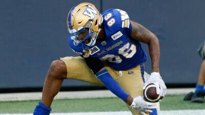 Unbeaten Blue Bombers survive scare to beat Stampeders