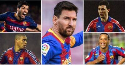 Lionel Messi - Diego Maradona - Luis Suarez - Messi, Ronaldo, Neymar: Who has the best goals-per-game ratio for Barcelona? - givemesport.com - Spain - Brazil - Argentina -  Lima