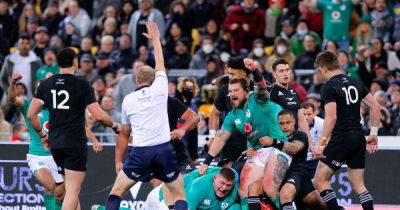New Zealand v Ireland LIVE rugby: Latest updates as Josh van der Flier gets early try in series decider