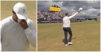 Tiger Woods - Tiger Woods given spine-tingling ovation by Open crowd at St. Andrews - givemesport.com - county Andrews