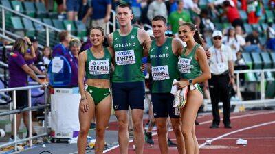 Ireland mixed relay team eighth in 4x400m World Championship final - rte.ie - Netherlands - Usa - Ireland - state Oregon - Dominican Republic - Dominica