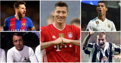 Lewandowski, Messi, Shearer, Ronaldo: Who's scored the most goals in one league?