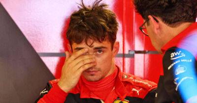 Binotto told Leclerc to ‘smile’ after Silverstone race