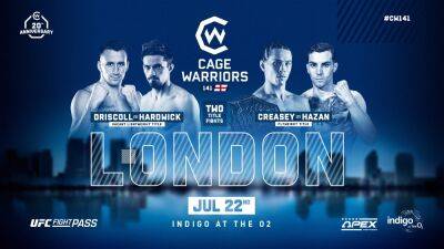 Michael Bisping - Conor Macgregor - Molly Maccann - Joanna Jedrzejczyk - Cage Warriors 141: Fight Card, UK Start Time, Venue, Live Stream, How to Watch and more - givemesport.com - Britain
