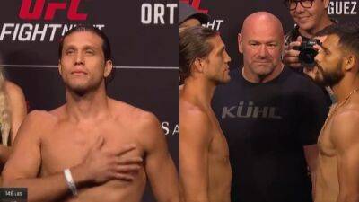 UFC Fight Night Weigh-in results (16/07/22): Were any fights cancelled?