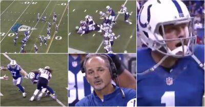 The Indianapolis Colts' botched fake punt v New England is still hilarious to watch