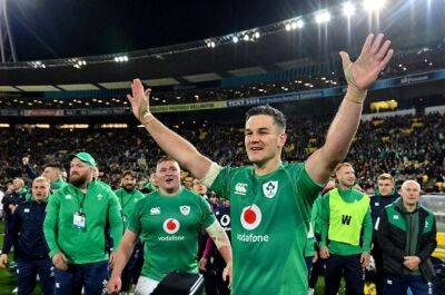 Sexton hails Ireland history-makers against All Blacks: 'Doesn't get better than this'