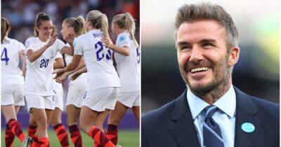 Euro 2022: David Beckham praises England for "amazing" 5-0 victory