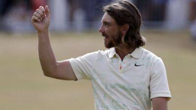 Tommy Fleetwood sets early clubhouse target as low scoring dominates at the Open