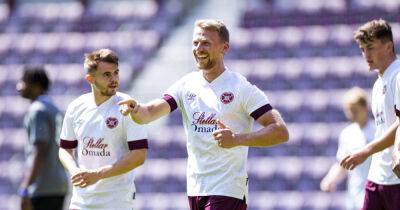Robbie Neilson - Andy Halliday - Stephen Kingsley - Lewis Neilson - Trialist on the bench, fan appreciation for Hearts ace, eager officiating - 6 moments you may have missed from Hearts 2-2 Crawley Town - msn.com - Australia -  Crawley
