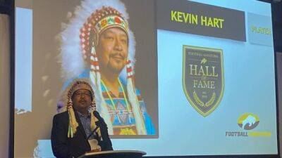 Former AFN regional chief Kevin Hart honoured by Football Manitoba Hall of Fame