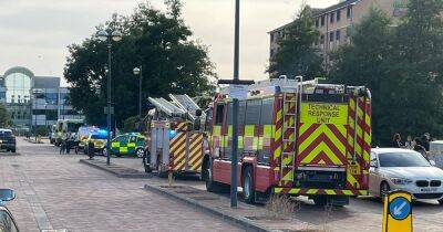 Emergency services at Salford Quays after reports of person getting into difficulty in water - latest updates