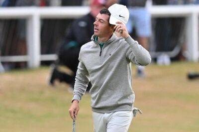 Tommy Fleetwood - Rory Macilroy - Viktor Hovland - Lucas Herbert - McIlroy gallops to share of lead as St Andrews' famous 17th bares its teeth - news24.com - Britain - Norway