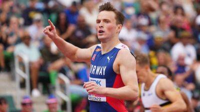 Karsten Warholm - Warholm quiets injury concerns with dominant 400m hurdles heat - channelnewsasia.com - Brazil - Usa - Norway -  Tokyo - county Ross