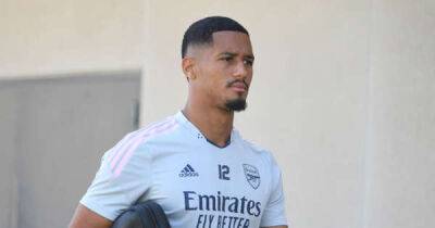 Mikel Arteta promises William Saliba the chance to become Arsenal first-team star