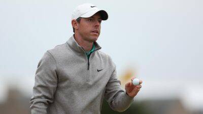 Rory McIlroy: Open Championship win 'would mean everything' as he shares lead with Viktor Hovland