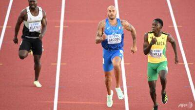 Marcell Jacobs - Olympic champion Jacobs withdraws from 100m semis: Italy federation - channelnewsasia.com - Italy -  Tokyo - state Oregon