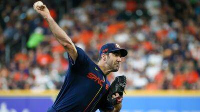 Justin Verlander gets league-leading 12th win, passes Curt Schilling, Bob Gibson on all-time strikeouts list