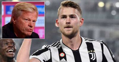 Matthijs de Ligt 'wants to join Bayern Munich', claims CEO Oliver Kahn