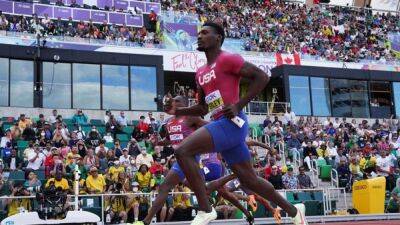 Fred Kerley - Marvin Bracy - Four Americans into men's world 100m final - channelnewsasia.com - Italy - Usa - South Africa -  Tokyo - Jamaica