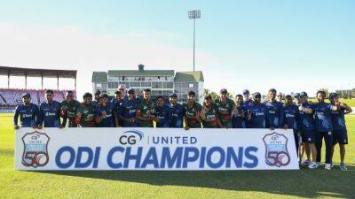 West Indies - Nicholas Pooran - Tamim Iqbal - Taijul Islam Stars As Bangladesh Complete ODI Series Sweep vs West Indies - sports.ndtv.com - Bangladesh - Guyana