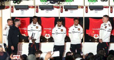 Manchester United players tell fans what they want to hear at kit launch as Erik ten Hag adapts to new demands