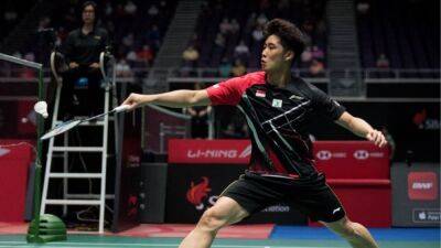Anthony Ginting - Loh Kean Yew - Loh Kean Yew loses to Indonesia's Anthony Ginting in Singapore Badminton Open semi-finals - channelnewsasia.com - China - Japan - Indonesia - Singapore -  Singapore