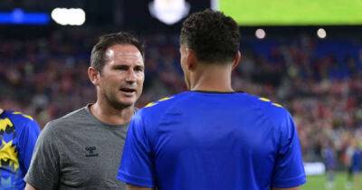 Frank Lampard explains formation approach against Arsenal as Everton search for a 'number six'