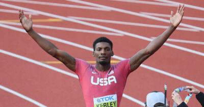 Fred Kerley officially the fastest man in the world as USA dominate World Championships 100m