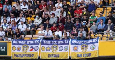Leeds United supporters send messages of support to Archie Gray following Aston Villa defeat